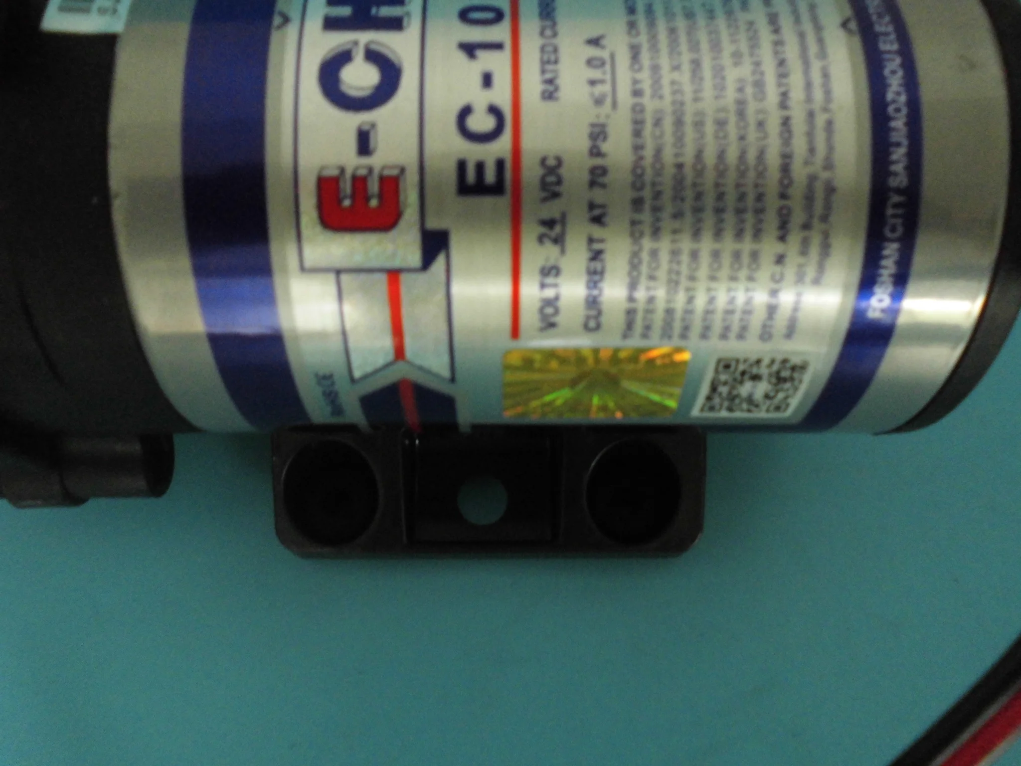 24V DC E-CHEN EC-103-75 ro booster pump / 75GPD RO water filter diaphragm pump