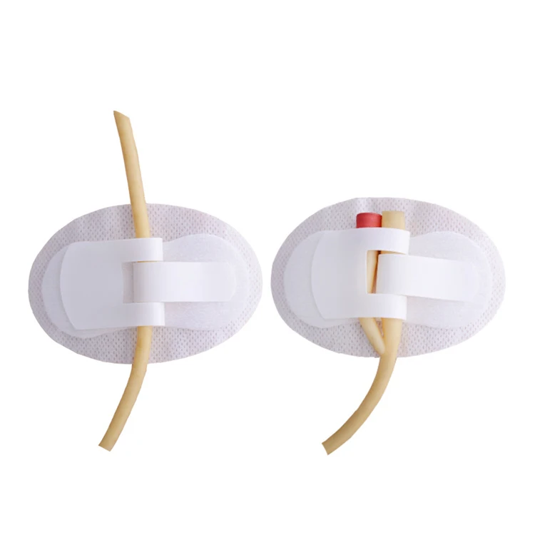 medical use drainage tube  cannula  fixation  dressing