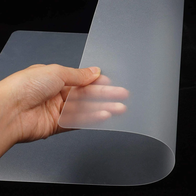PP food grade plastic cutting board clear flexible cutting mat cutting board assorted kitchen chopping board