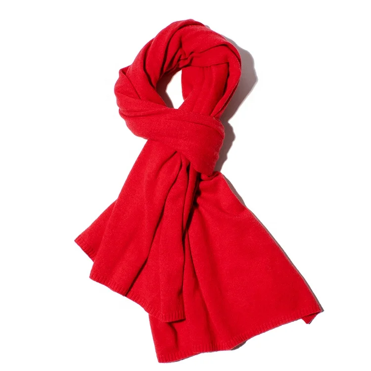 
Inner Mongolia Wholesale Knit High Quality Winter Warm Softl Cashmere Women Scarf 