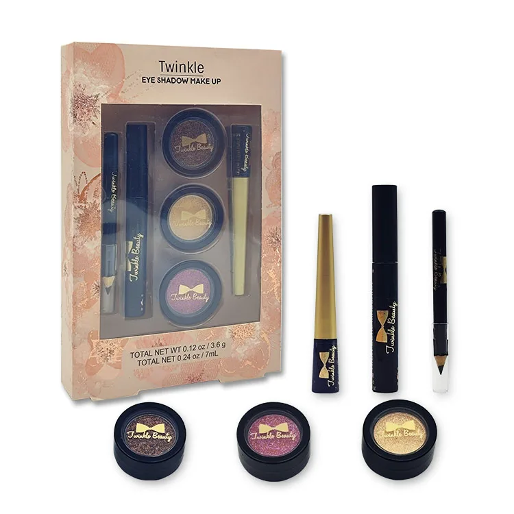 Customizable Mini Makeup Kit Full Beauty Train Case for Teen Girls & Women Starter Cosmetics Set Included