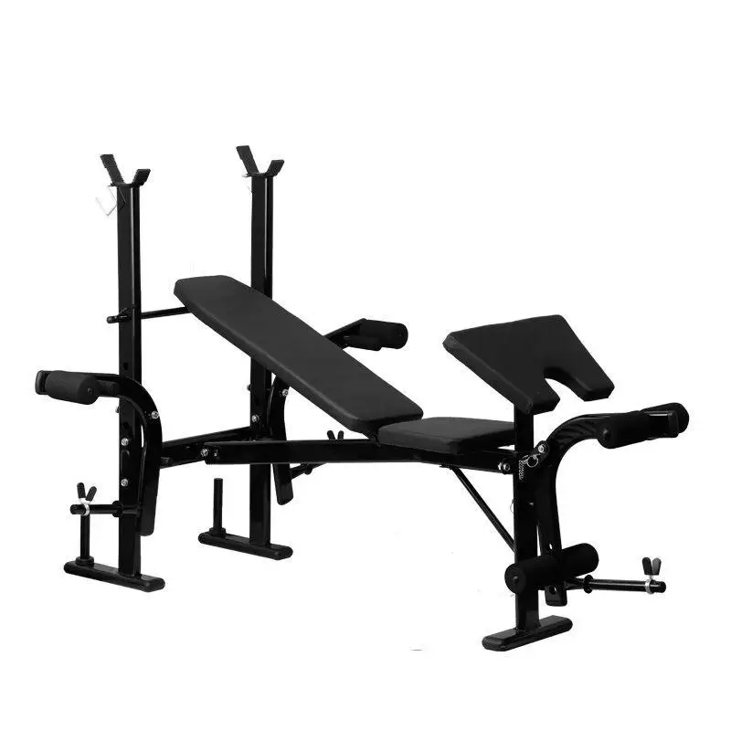 DHZ Adjustable Bodybuilding Bench with Dumbbell Rack for Chest Press Decline Press & Decline Bench Drill in Gymnasiums