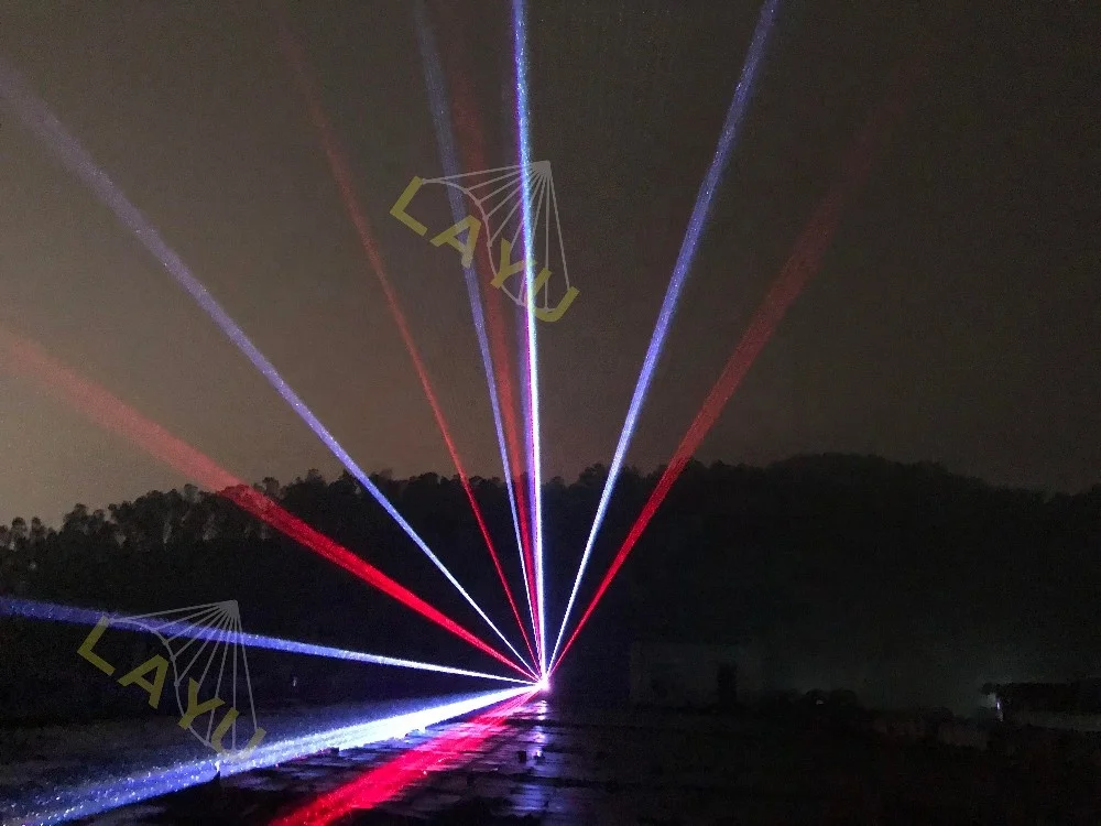 programmable 20w rgb  3D animation laser light  for outdoor logo,advertisement,laser mapping show