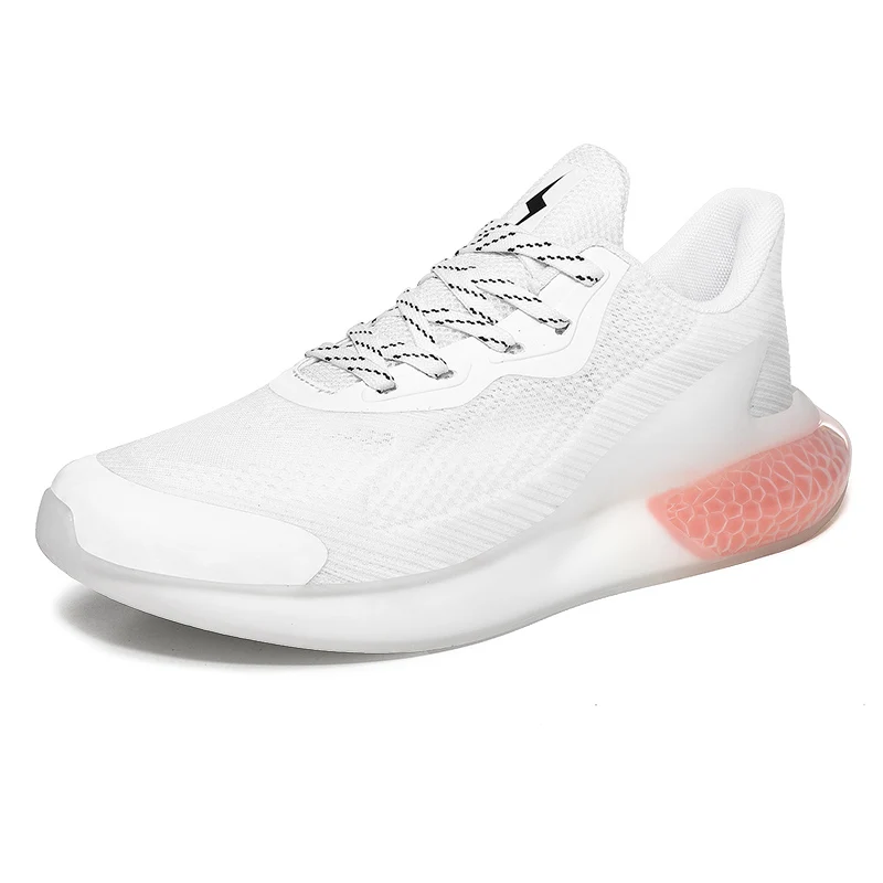 
Jinjiang Manufacturer wholesale knitted upper sports shoes for men tennis shoes sneaker 