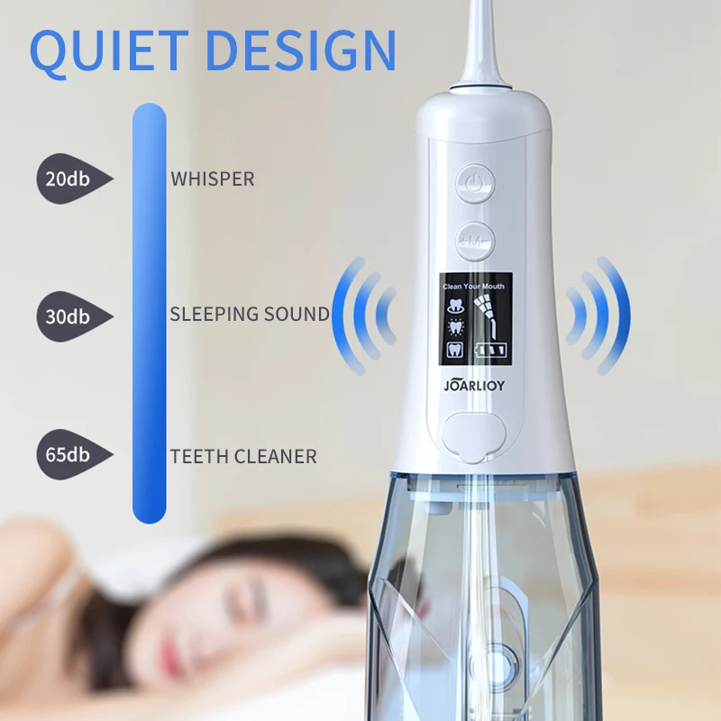 Электрический беспроводной ирригатор для чистки зубов, портативный ирригатор для полости рта Waterpik