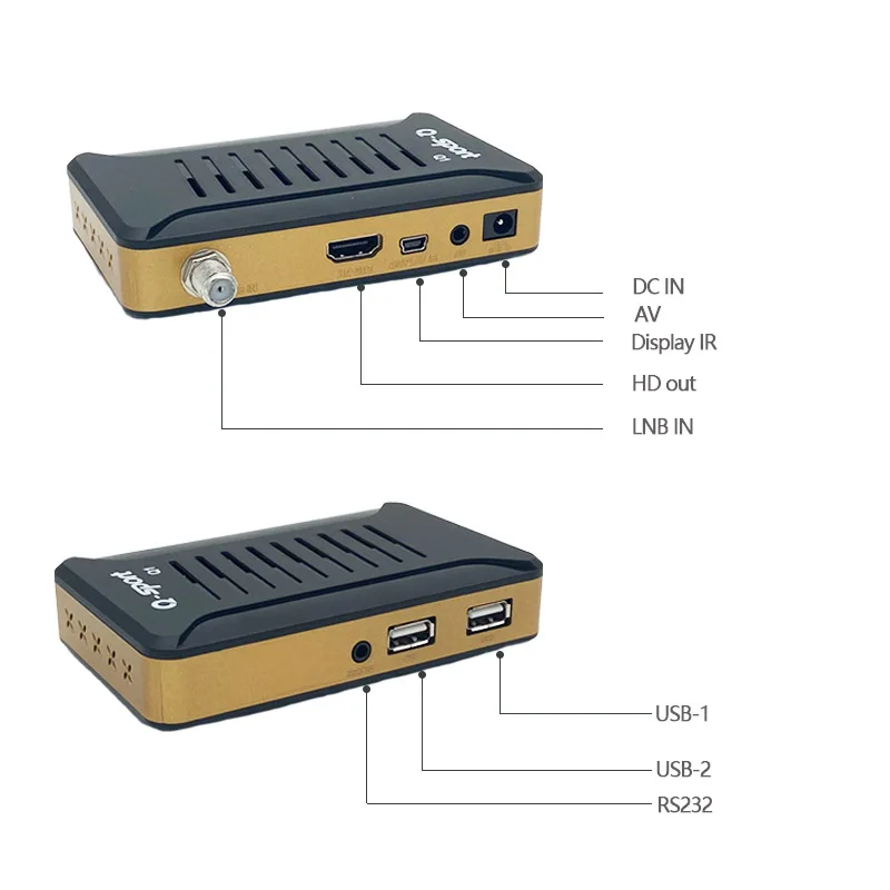 Q-Спортивная мини-камера для Android DVB-S2 TV Box с-цифра спутниковый телевизионный ресивер Авто FTA для Африки