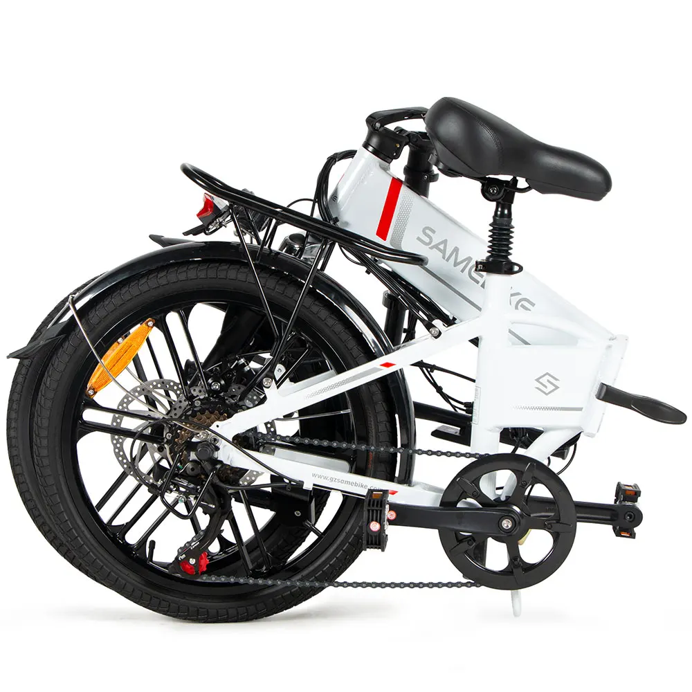 Лидер продаж SAMEBIKE 20LVXD30-II 20-дюймовый китайский Европейский склад OEM 350 Вт Электрический велосипед из алюминиевого сплава складной городской электровелосипед