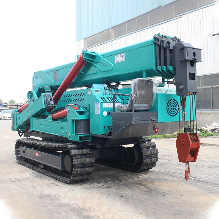 Tonlita Remote Control 12ton 10ton spider crane telescopic cranes mini crawler crane foldable lifting 8 ton 5 ton best price