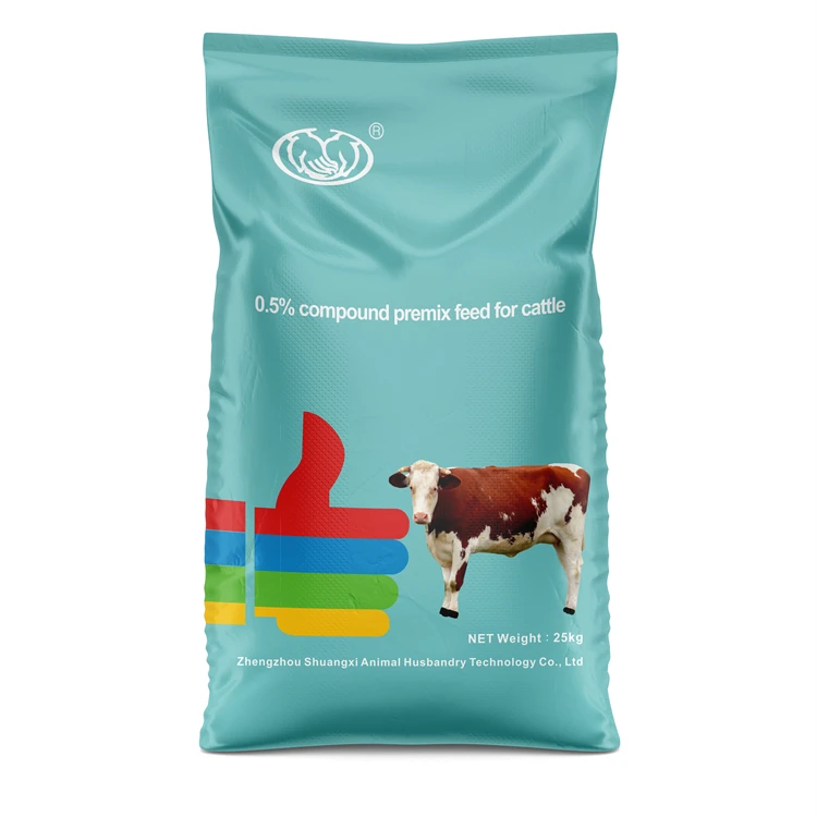 0.5% compound premix feed for cattle Improve animal meat quality premix for cattle feed