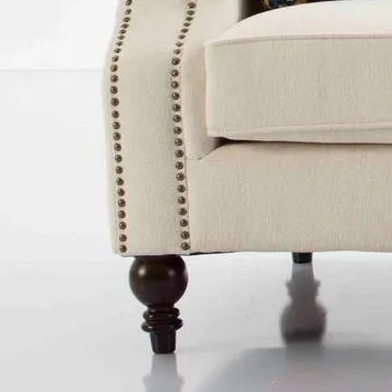 New Design Wholesale  Fabric  chesterfield sofas  3 2 1 modern usa with Wooden Leg for Living Room furniture