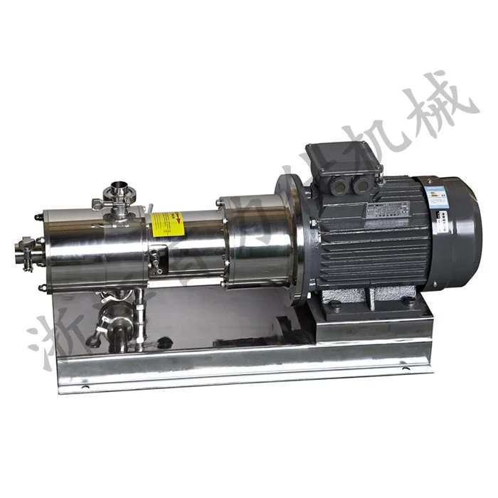 Stainless steel mayonnaise online industrial Homogeneous Emulsifying dispersing pump