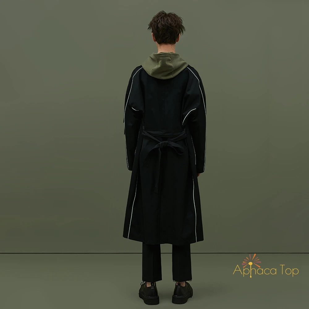 
APHACATOP 2020 OEM High Quality Trench Long Coats for Men 