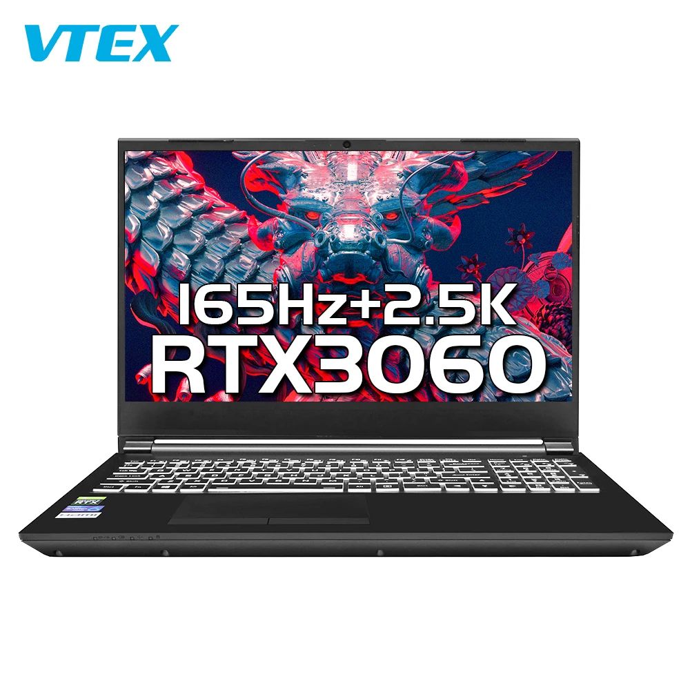 VTEX Dual DDR SSD RTX 3050/3060/3070/3070Ti игровой ноутбук i7 AMD Wi-Fi 6E 15 6