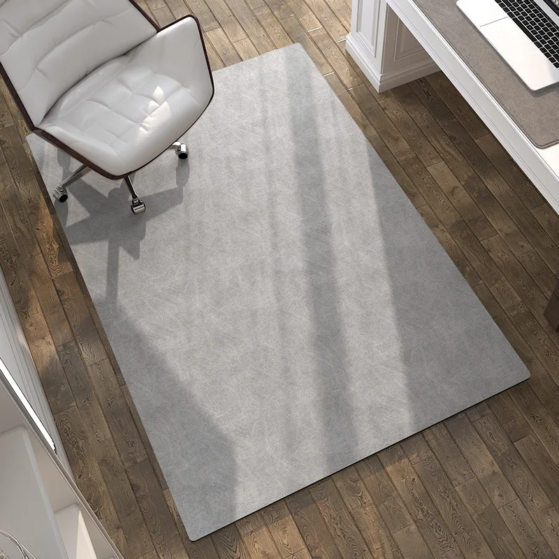Custom Office Computer Chair Mat Anti-slip Natural Rubber Chair Protection Pat For Hard Floor Desk Mat