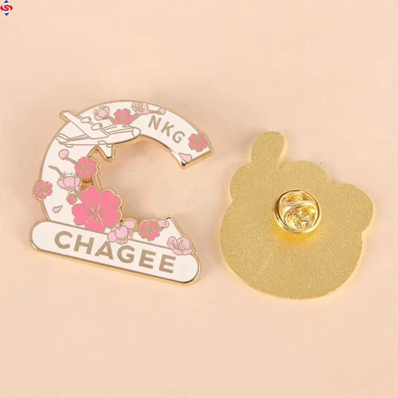 Custom Logo Creative Car Soft Enamel Pins Cartoon Science Backpack Clothes Collar Lapel Badge