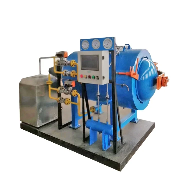 0.8MPa 600mm Diameter touch Screen PLC Control Industrial small composite Autoclave for Laboratory