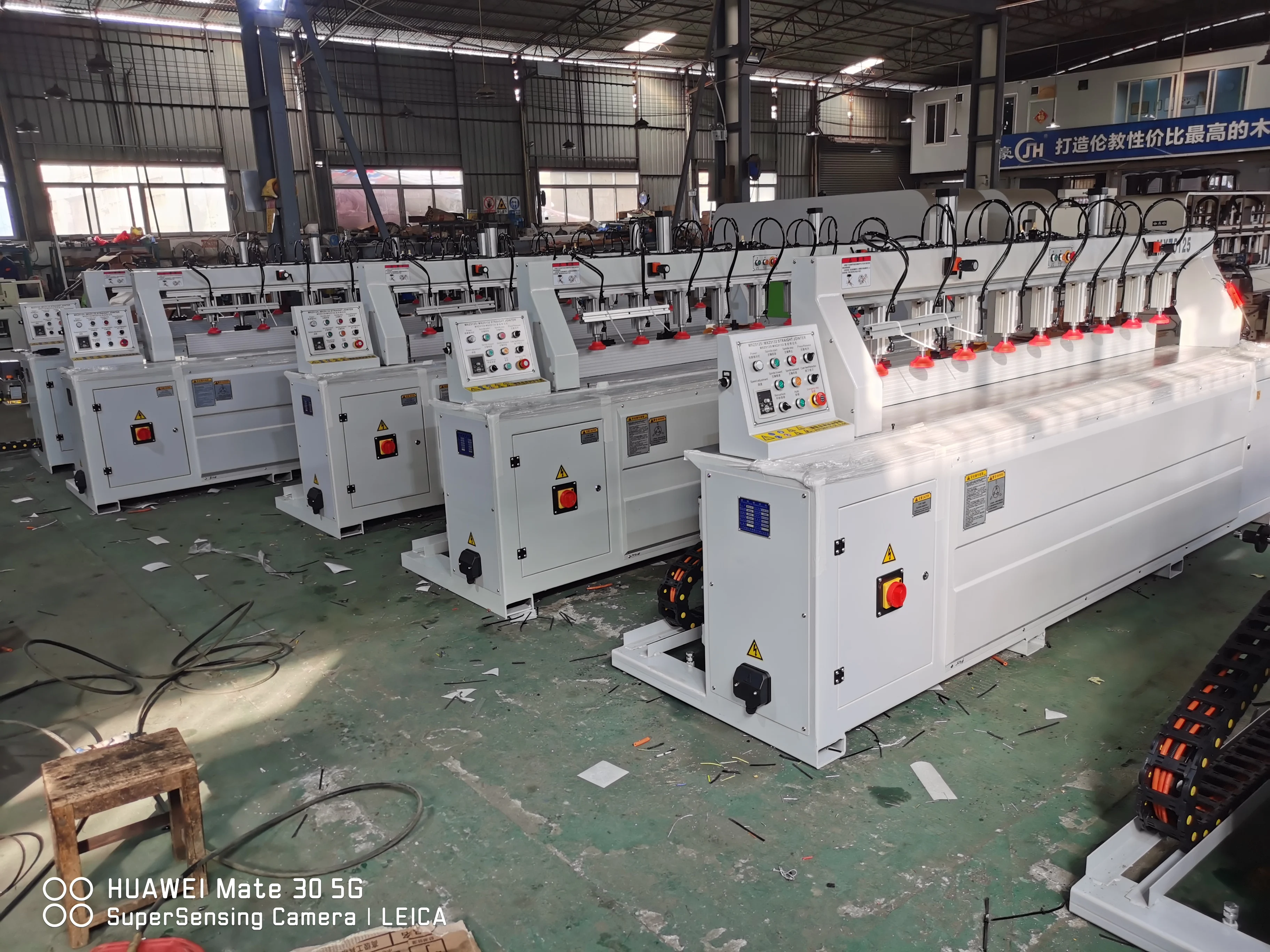 CNC woodworking timber splicing linear trimming trimmer machine