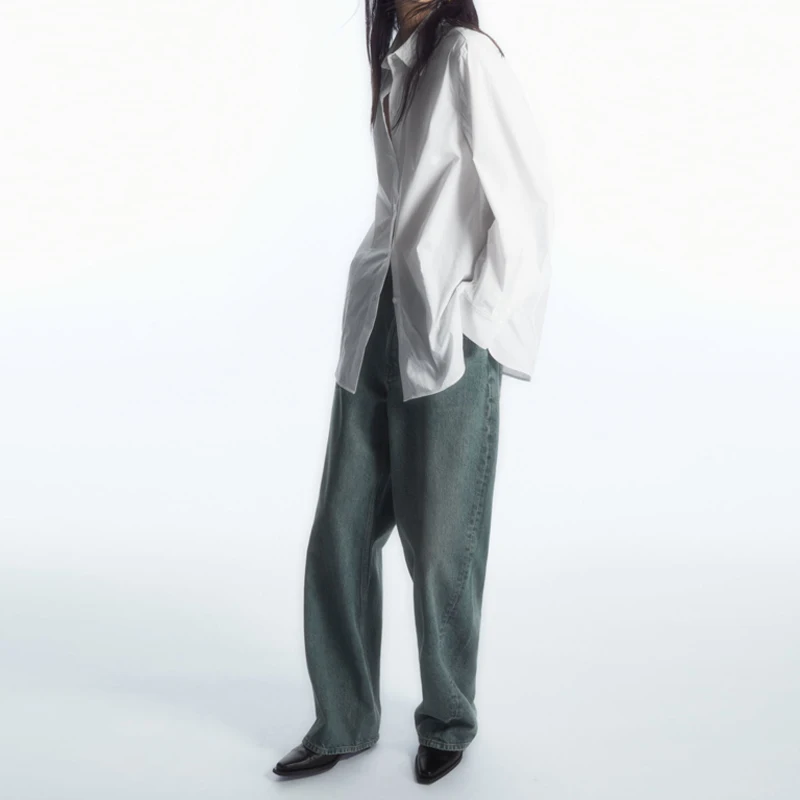 Custom White Blouse For Women Lady Casual Lady Elegant Shirts For Women