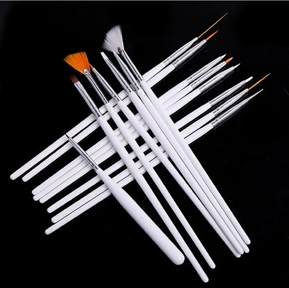 15 pcs Paint Dotting Draw Pen Professional Manicure Painting Pen Nail Brush Set