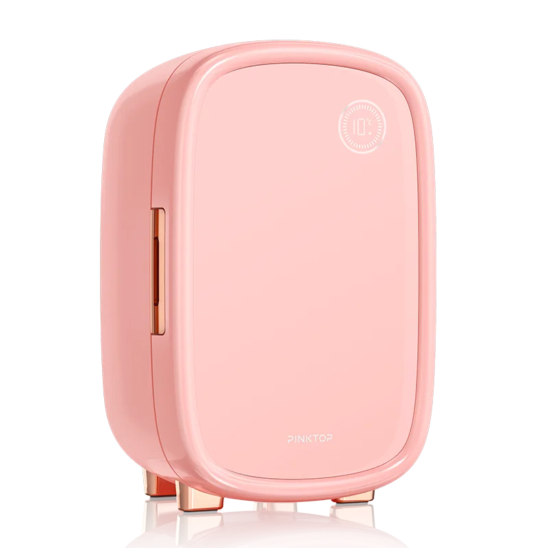 
Buy 220v 12l Portable Hot Cold Auto Mini Led Fridge Beauty Mirror Fridge For Cosmetics 