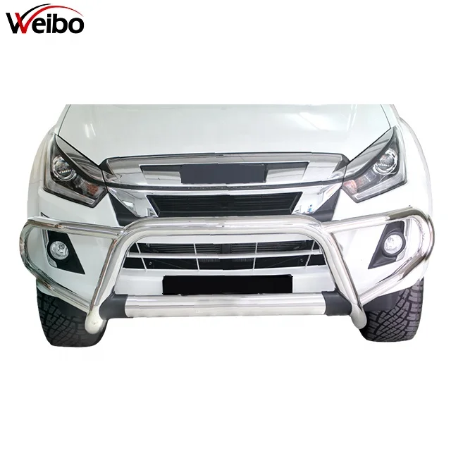 Pick up Truck Off Road 4X4 Car 4x4 Accessories Stainless Steel Front Tri Bumper Bull bar For Isuzu D-max 2016 2022 2023