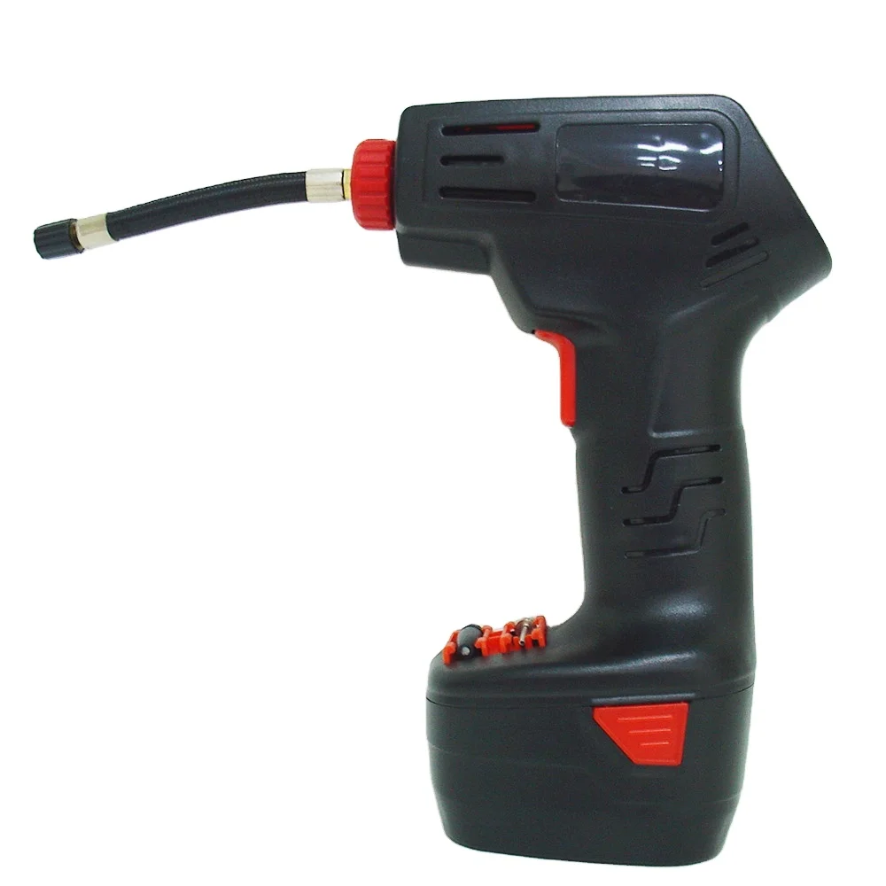 Pistol Type Automatic Lightweight Wireless Car Air Pump Tire Inflator Pump