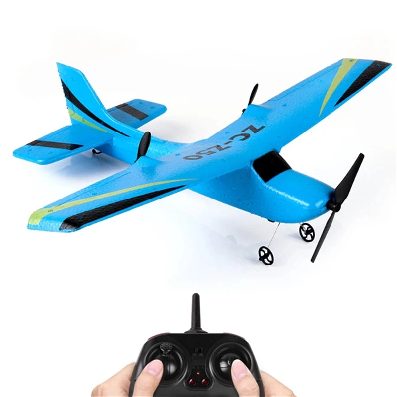 2 4G 2CH 340mm размах крыльев EPP RC планер самолет RTF хорошие модели игрушки для детей играть весело бросать крылья маленький радиоуправляемый Z50