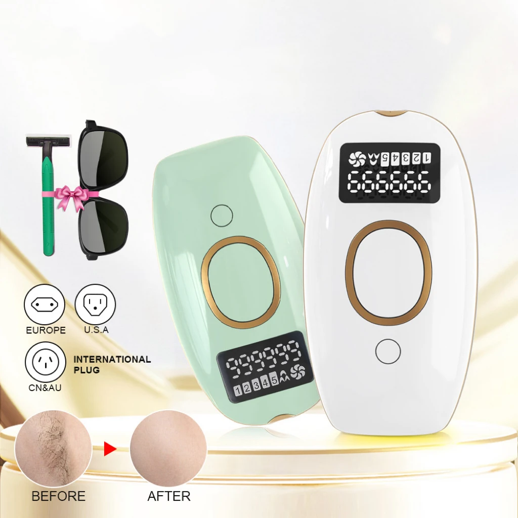 Best Selling 5 Gears LED Mini Handheld Portable Home Use Lazer IPL Hair Removal Device Laser Epilator For Hair Removal Women