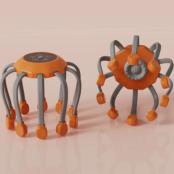 Health Care Products Electric Head Vibration and recharing multifunctional Scalp and Head massager