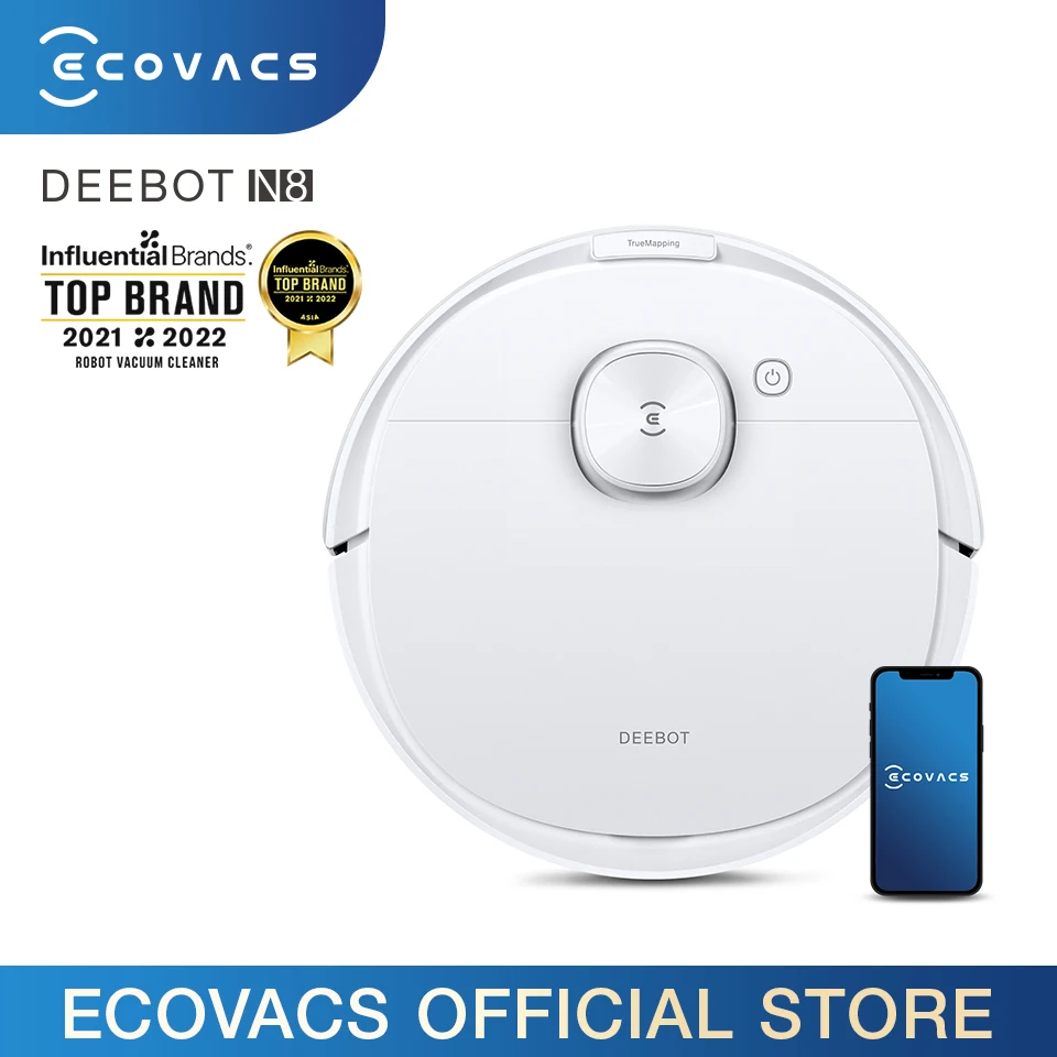 Ecovacs looking for distributor In Middle East Smart Home Appliances Low Price DEEBOT N8 White Dust Smart Vacuum Cleaner Robot