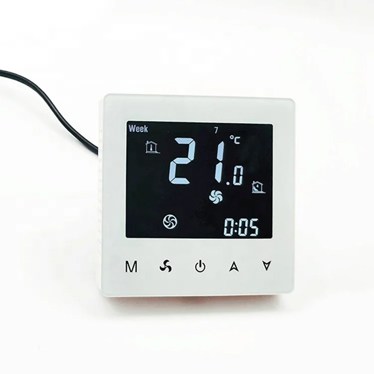 digital big lcd screen underfloor heating thermostat wifi tuya app