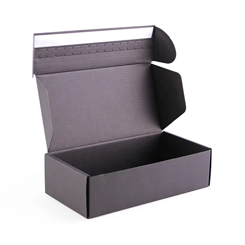Custom Gold Foil Logo White Zipper Shipping Boxes For Jewelry Packing 3M Tape Safe Private Boxes