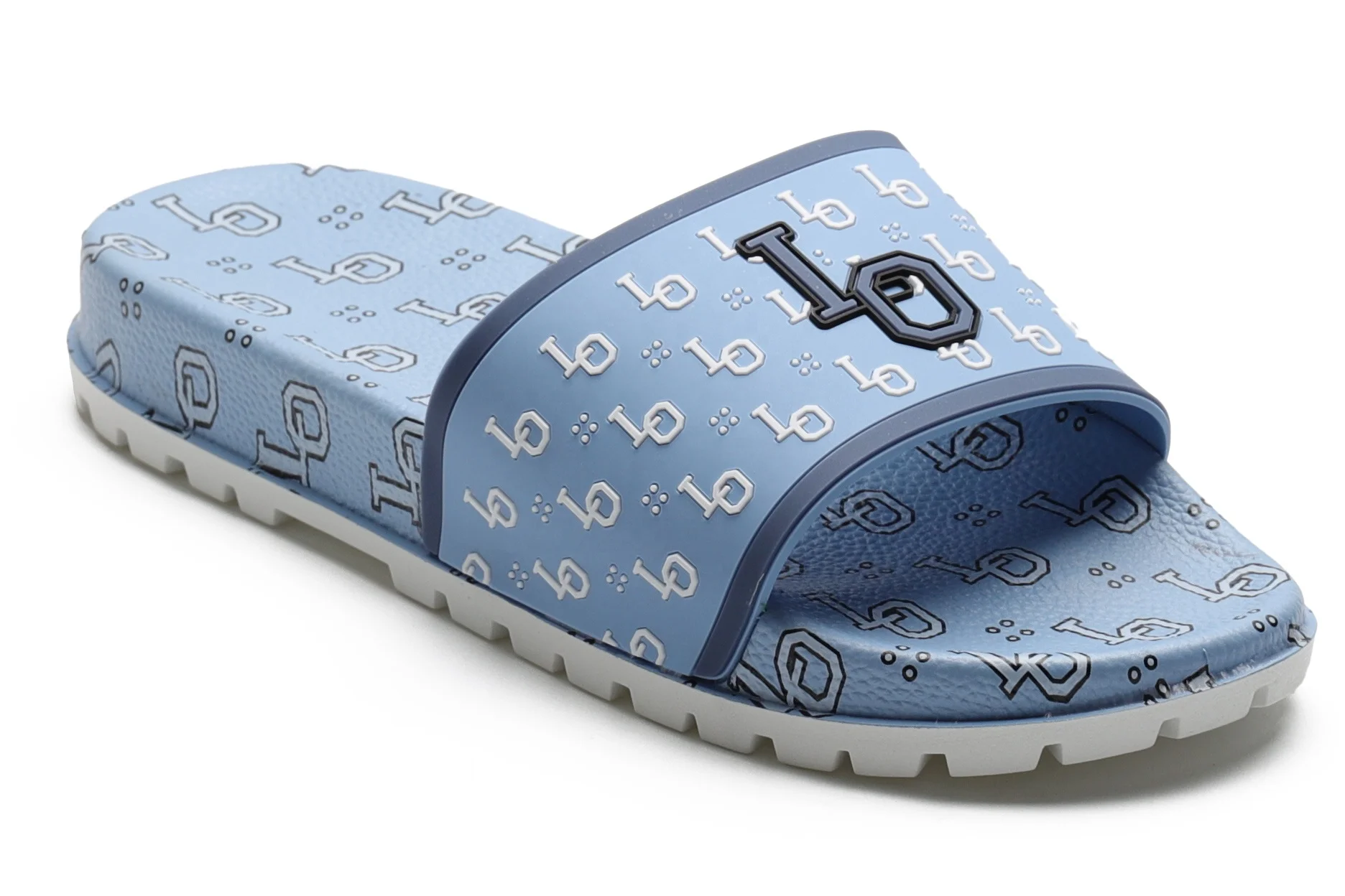 Henghao Big Size Thick Sole Logo Pvc Eva Flat Slides Sandals Comfort Slippers Fashion Beach Leather With Flat Pu Slippers