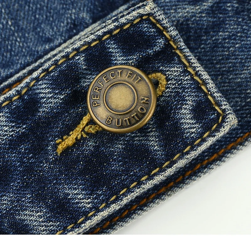 Custom buttons denim rivets adjustable removable button engraved logo brass metal snap buttons for jeans clothes