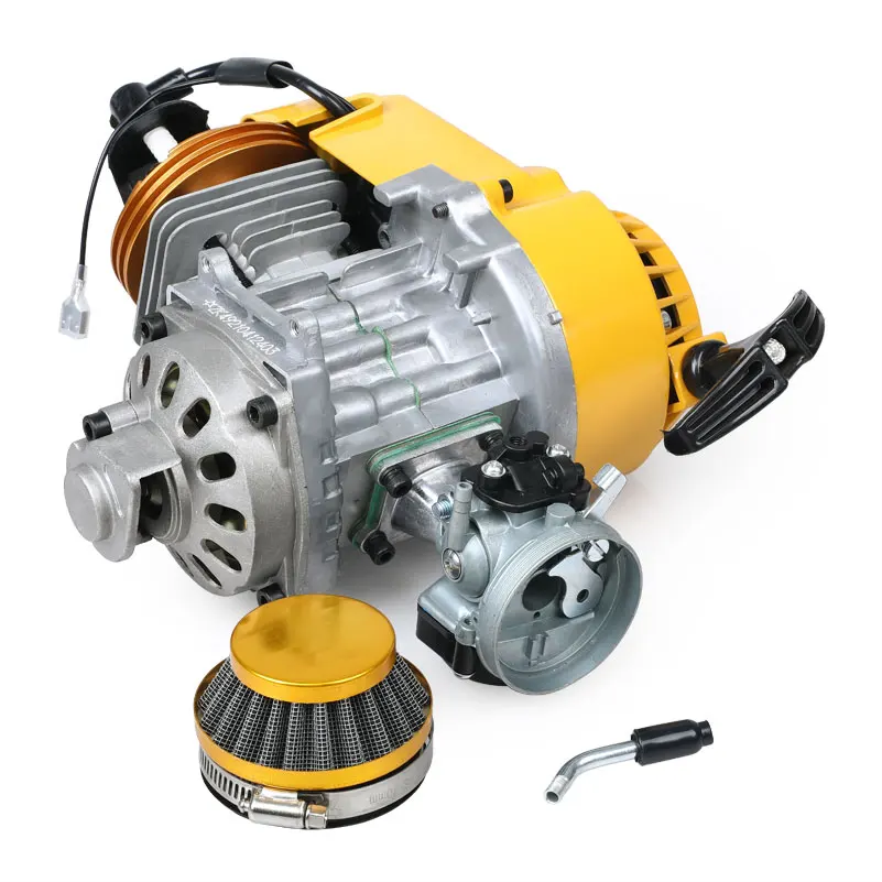 2-х тактный HP гоночный двигатель 49cc 47cc карман Quad старт тяги