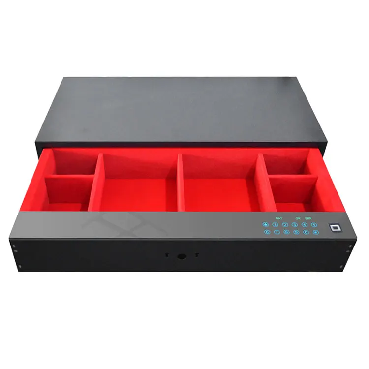 Сейф со встроенным отпечатком пальца для хранения скрытого цифрового шкафа сейфы с паролем металлический ящик ювелирных