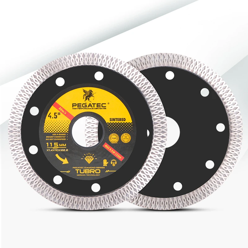 4.5' 115X10X22.2MM cutter saw blade turbo saw blade
