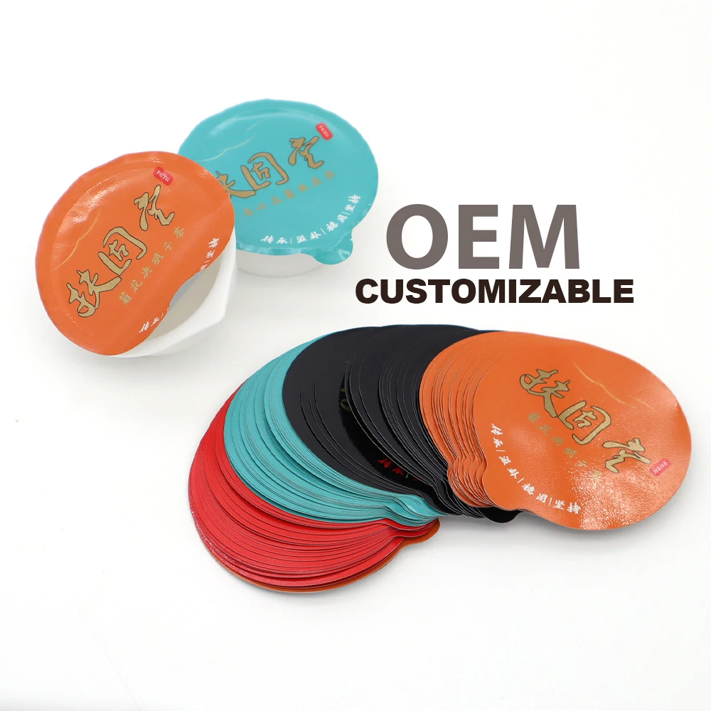Customized Sealing Film Food Grade Sealing Easy to Tear Aluminum Foil Sealing Film for Tea