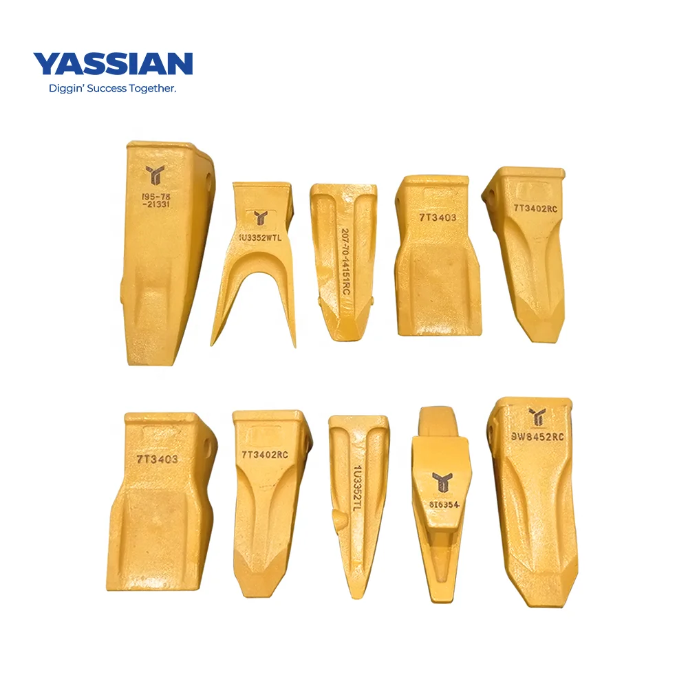 YASSIAN excavator spare parts bucket tooth pin pins and bushings heavy equipment tooth point