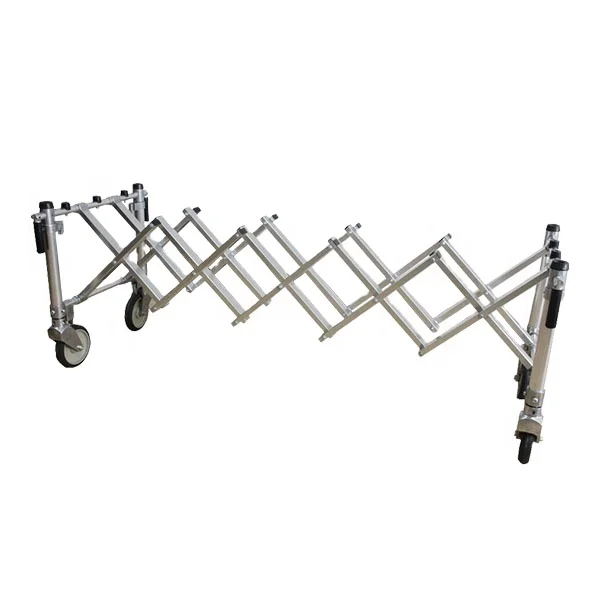 Funeral Equipment Coffin Trolley Cart Foldable Church Truck By Hand