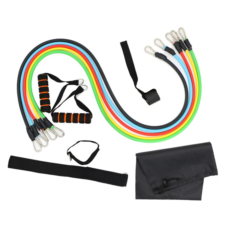 Home Workout 2021 Hot Sale 11 Piece Fitness Power Set Resistance