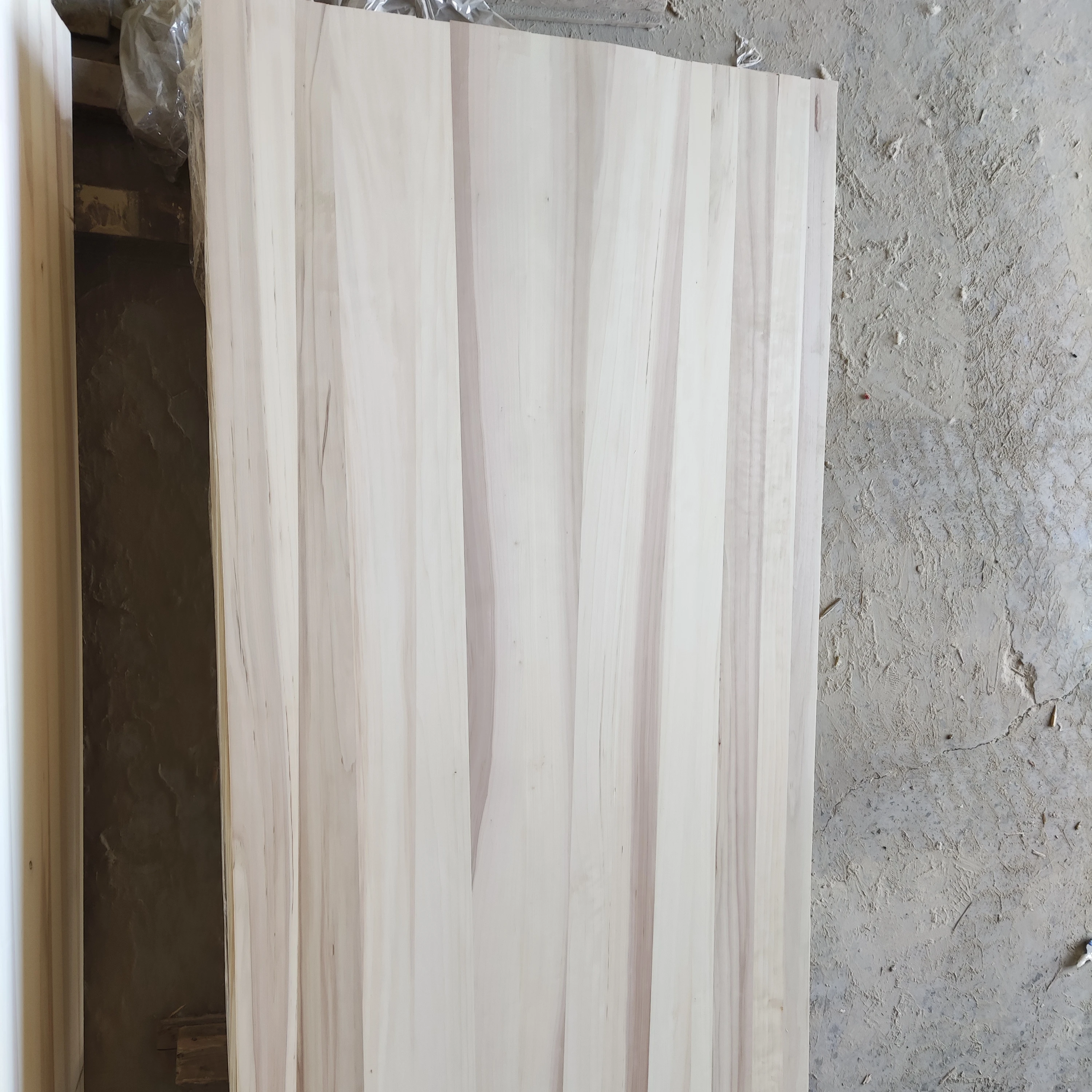 Solid Wood Board  Poplar wood Natural Poplar planks