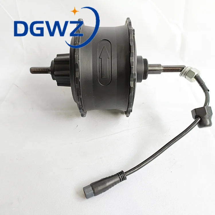 DGWZ HUB MOTOR 36V 48V  750W 1000W dc brushless geared electric 16-28' hub off road fat tire electric bike hub motor