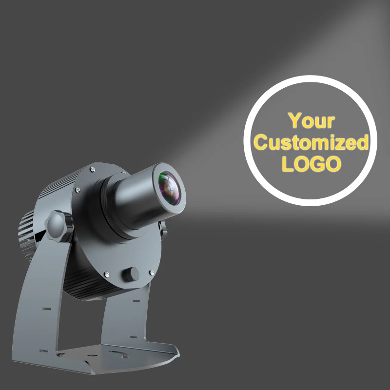 cheap home decoration 30W/ 50w/70w/100w led logo light moving/ static waterproof outdoor led gobo logo projector for advertising