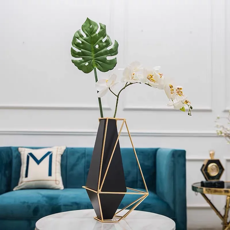 Metal Flower Stand Test Tube Wedding Centerpieces Metal Vases For Home Decor