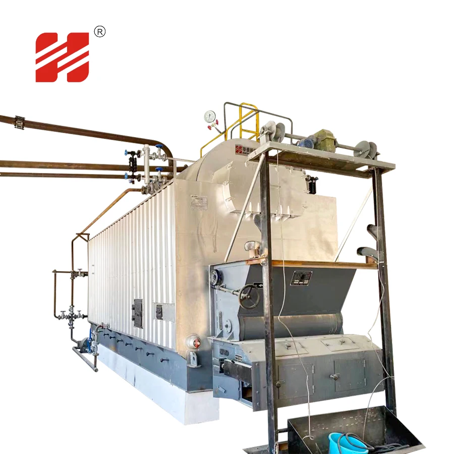 Industrial Moving Grate Stoker Coal Wood Biomass Fired Steam Boiler Heater China Boiler Factory Direct Sales