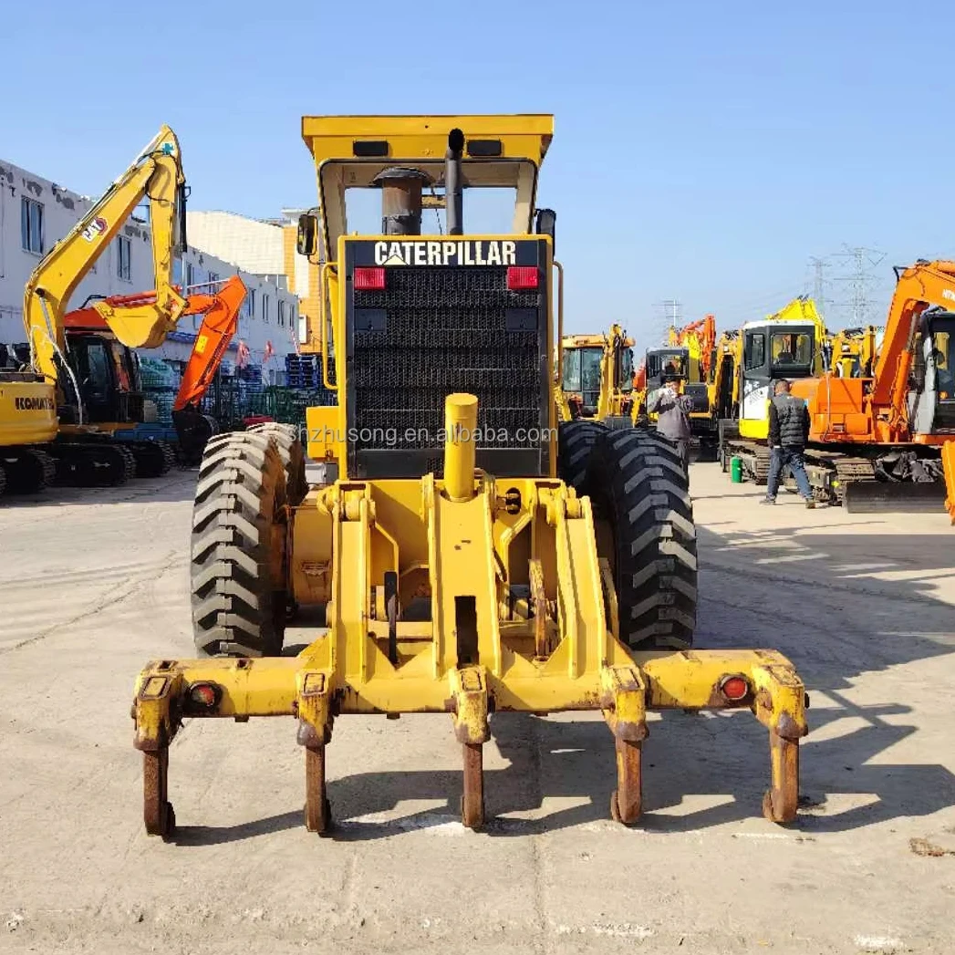 Caterpillar used grader low working hours  used CAT140H grader performance inspection exempt