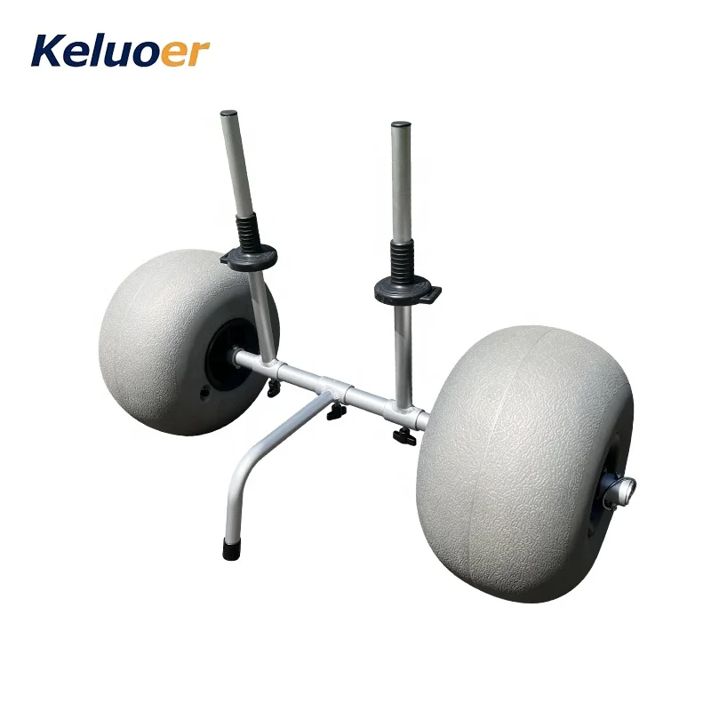 Kayak Canoe Trailer Two Wheel Trolley Pulling Boat Boat Cart Placement Stand
