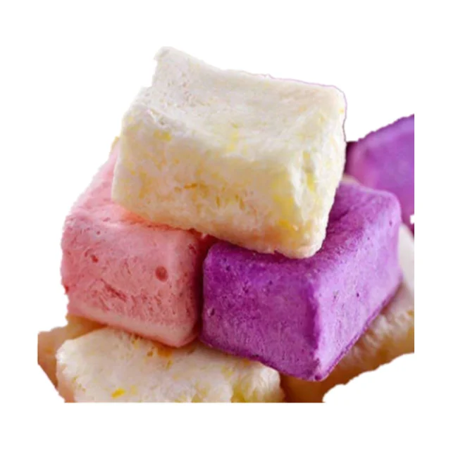 China Wholesale Premium Quality Crunchy Snacks Fruit Flavor High Nutrients Freeze Dry Yogurt Cube (1600347477808)