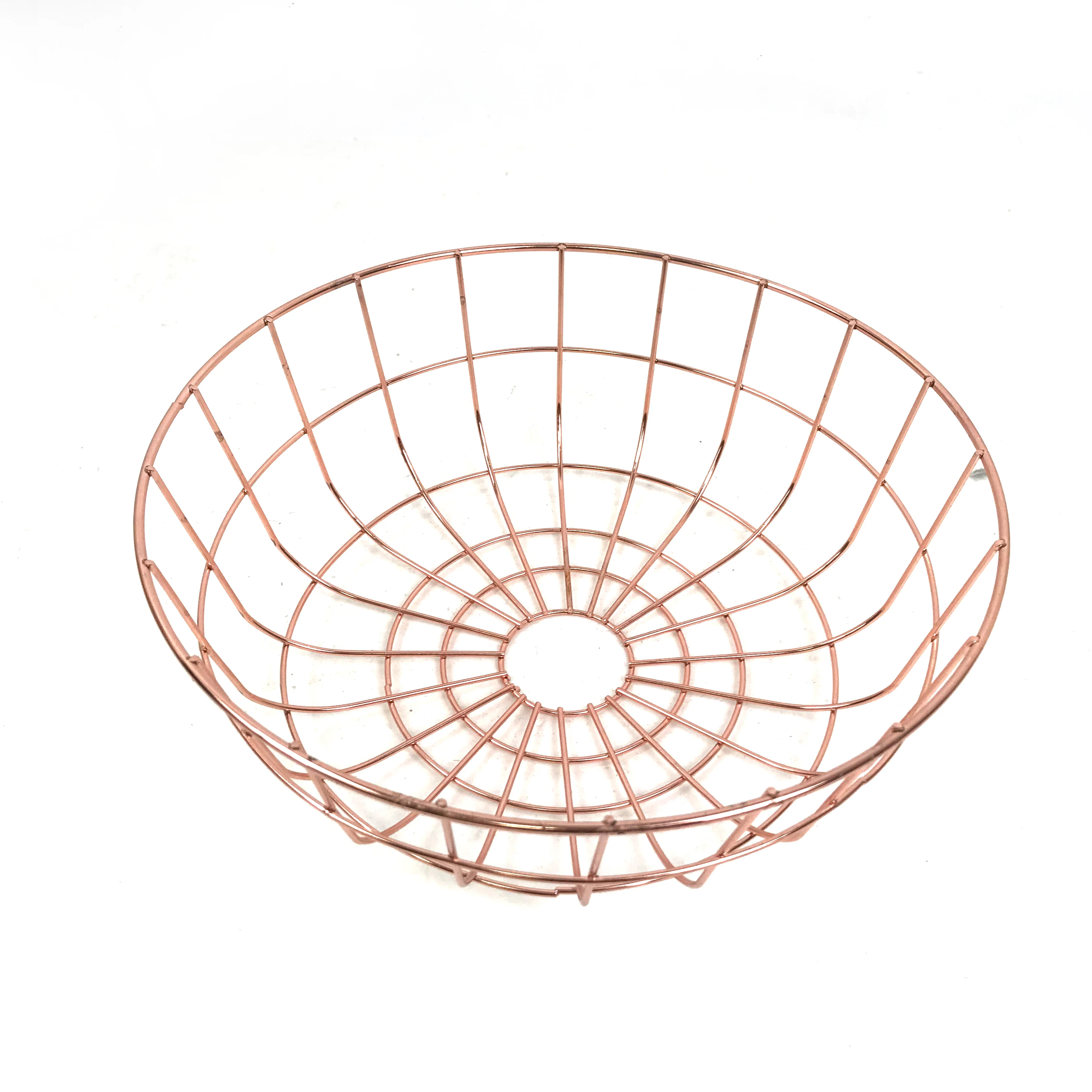 Hot sale high quality Practical contracted metal wire fruit basket of home kitchen store fruit vegetable